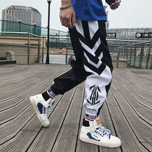 Load image into Gallery viewer, Streetwear Hip hop Joggers Pants Men Loose Harem Pants Ankle Length Trousers Sport Casual Sweatpants White Techwear