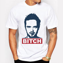 Load image into Gallery viewer, Fashion Cool Style Jesse Pinkman Men T Shirts Breaking Bad Keep Calm Science Bitch Printed t-shirt Short Sleeve Tops Basic Tee