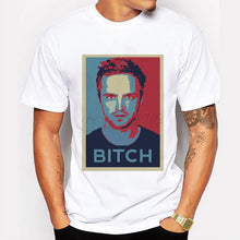 Load image into Gallery viewer, Fashion Cool Style Jesse Pinkman Men T Shirts Breaking Bad Keep Calm Science Bitch Printed t-shirt Short Sleeve Tops Basic Tee