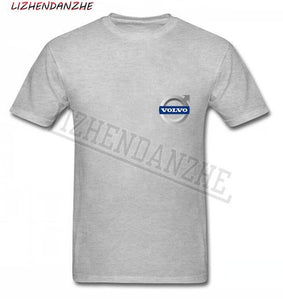 Volvo Car Logo T-Shirt Men T Shirt Costume, Fashion Style 100% Cotton TEE TShirt Brand clothing short sleeve AUTO T shirt AAA+54