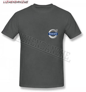 Volvo Car Logo T-Shirt Men T Shirt Costume, Fashion Style 100% Cotton TEE TShirt Brand clothing short sleeve AUTO T shirt AAA+54