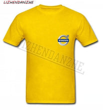 Load image into Gallery viewer, Volvo Car Logo T-Shirt Men T Shirt Costume, Fashion Style 100% Cotton TEE TShirt Brand clothing short sleeve AUTO T shirt AAA+54