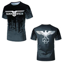 Load image into Gallery viewer, Men Clothing 2019 Rammstein 3D T Shirt 2019 New Gothic Tee Shirt Homme Metal Band Rammstein Men Fashion Popular Tops