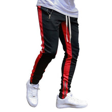 Load image into Gallery viewer, CYSINCOS 2019 Fashion Streetwear Sweatpants Joggers Causal Sportswear Pants Men Black White Men&#39;s Hip Hop Sweatpants Trousers