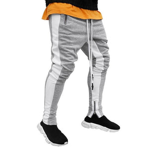 CYSINCOS 2019 Fashion Streetwear Sweatpants Joggers Causal Sportswear Pants Men Black White Men's Hip Hop Sweatpants Trousers