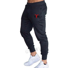 Load image into Gallery viewer, 2019 New  Fall Men&#39;s Black doodle Print Trousers Jogger Men&#39;s Pants Casual Slim Fit Men&#39;s Fitness Sweatpants Big Size wholesale