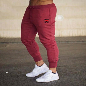 2019 New  Fall Men's Black doodle Print Trousers Jogger Men's Pants Casual Slim Fit Men's Fitness Sweatpants Big Size wholesale