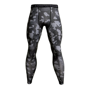 Mens Joggers Compression Pants Men Crossfit Pants Camouflage Army Skinny Leggings MMA GYMS Trousers Fitness Tights Sweatpants