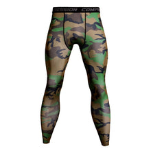 Load image into Gallery viewer, Mens Joggers Compression Pants Men Crossfit Pants Camouflage Army Skinny Leggings MMA GYMS Trousers Fitness Tights Sweatpants