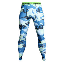 Load image into Gallery viewer, Mens Joggers Compression Pants Men Crossfit Pants Camouflage Army Skinny Leggings MMA GYMS Trousers Fitness Tights Sweatpants