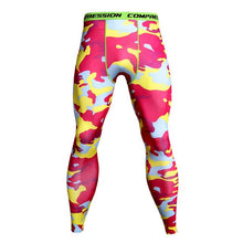 Load image into Gallery viewer, Mens Joggers Compression Pants Men Crossfit Pants Camouflage Army Skinny Leggings MMA GYMS Trousers Fitness Tights Sweatpants