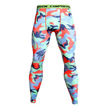 Load image into Gallery viewer, Mens Joggers Compression Pants Men Crossfit Pants Camouflage Army Skinny Leggings MMA GYMS Trousers Fitness Tights Sweatpants