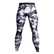 Load image into Gallery viewer, Mens Joggers Compression Pants Men Crossfit Pants Camouflage Army Skinny Leggings MMA GYMS Trousers Fitness Tights Sweatpants