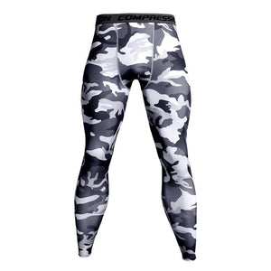 Mens Joggers Compression Pants Men Crossfit Pants Camouflage Army Skinny Leggings MMA GYMS Trousers Fitness Tights Sweatpants