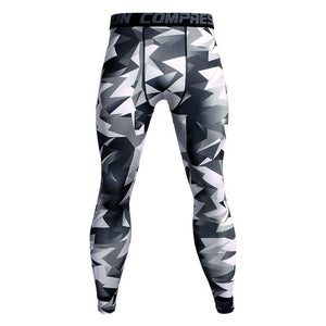 Mens Joggers Compression Pants Men Crossfit Pants Camouflage Army Skinny Leggings MMA GYMS Trousers Fitness Tights Sweatpants