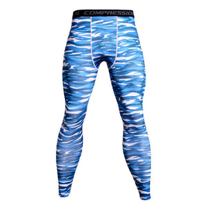 Mens Joggers Compression Pants Men Crossfit Pants Camouflage Army Skinny Leggings MMA GYMS Trousers Fitness Tights Sweatpants