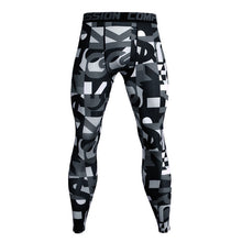 Load image into Gallery viewer, Mens Joggers Compression Pants Men Crossfit Pants Camouflage Army Skinny Leggings MMA GYMS Trousers Fitness Tights Sweatpants