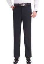 Load image into Gallery viewer, #2838 Autumn Winter Thick Middle Age Men Formal Pants For Men Straight Plus Size Pantalon Costume Homme Dress Pants Loose