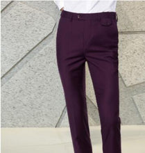 Load image into Gallery viewer, 2019 Formal Wedding Men Suit Pants Fashion Slim Fit Business Casual Blazer Straight Dress Trousers Male Wedding Suit Long Pants