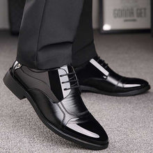 Load image into Gallery viewer, Luxury Business Oxford Leather Shoes Men Breathable Rubber Formal Dress Shoes Male Office Wedding Flats Footwear Mocassin Homme