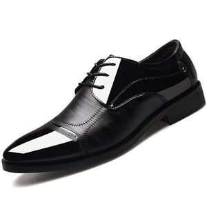 Luxury Business Oxford Leather Shoes Men Breathable Rubber Formal Dress Shoes Male Office Wedding Flats Footwear Mocassin Homme