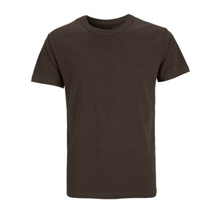 Mens Heavyweight Heavy Cotton Thick Plain Solid 7.3-8.6 Ounce T-Shirts Casual Basic Soft Sport Tee Top Undershirt for Adult